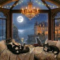 Jazz Castle Ambience: Moonlit Lofi Lounge